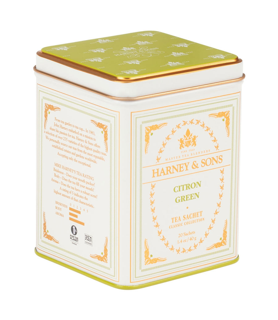 Green Tea | Harney and Sons | Citron Green Classic 20 Ct Tin