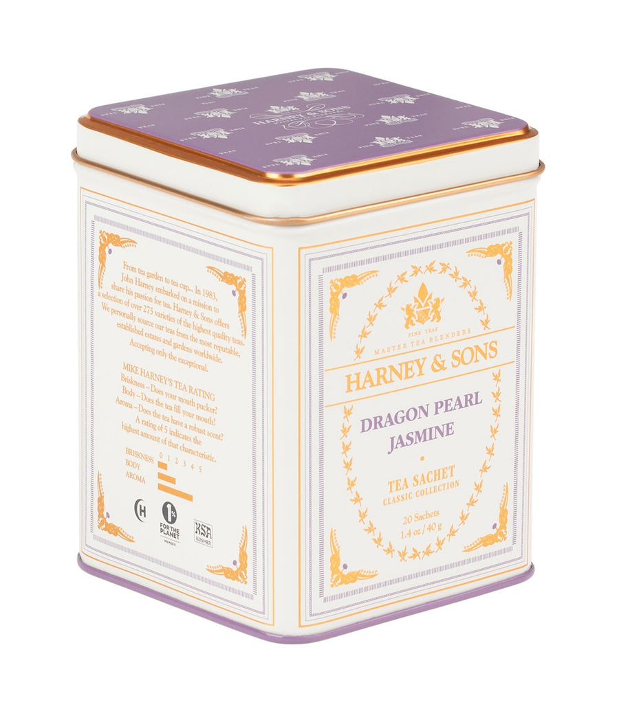 Green Tea | Harney and Sons | Dragon Pearl Jasmine 20CT Tin - HT