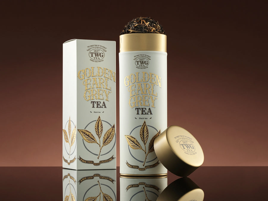 Black Tea | TWG | Haute Couture Golden Earl Grey Tea Tin (100g)