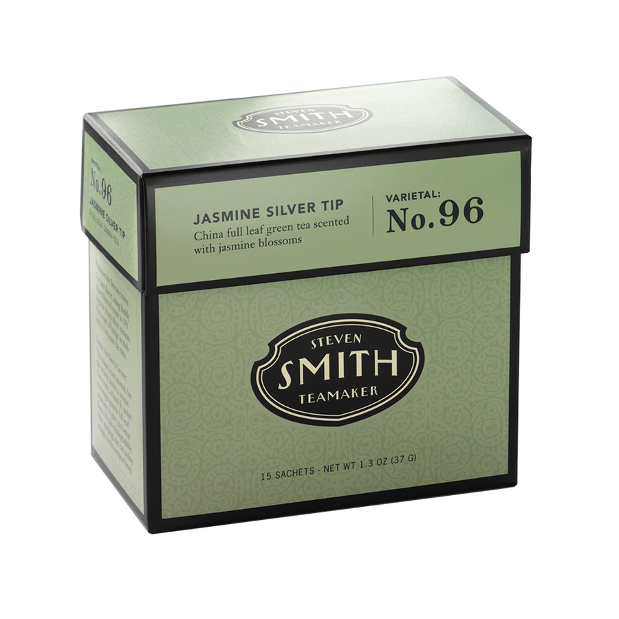Green Tea | Steven Smith Teamaker | Jasmine Silver Tip - Carton of 15 Tea Bags