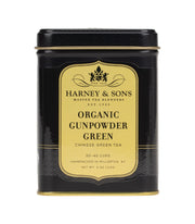 Green Tea | Harney and Sons | Organic Gunpowder Green Tin 4oz/ 115gm