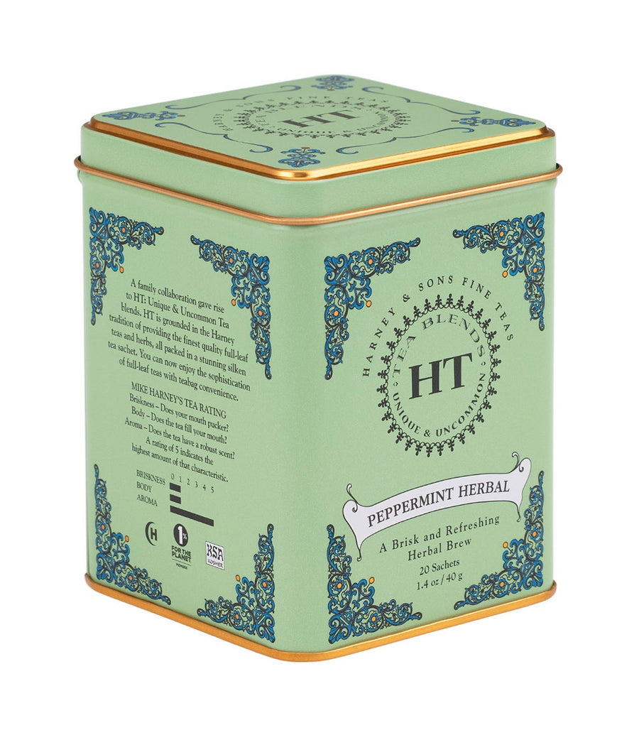 Herbal | Harney and Sons | Peppermint Classic 20 Ct Tin