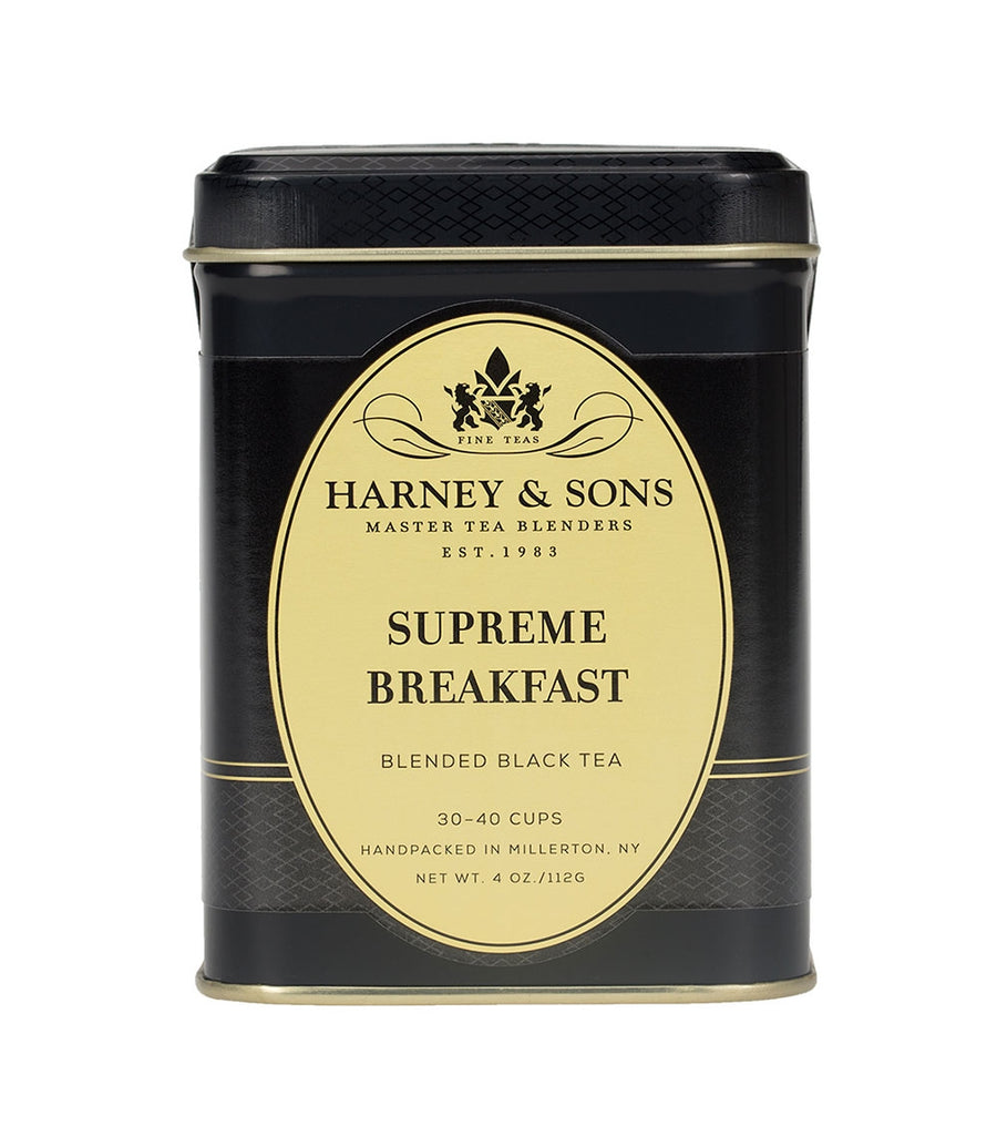 Black Tea | Harney and Sons | Supreme Breakfast Tin 4oz/ 115gm